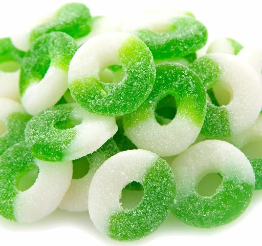Green Apple Gummi Rings